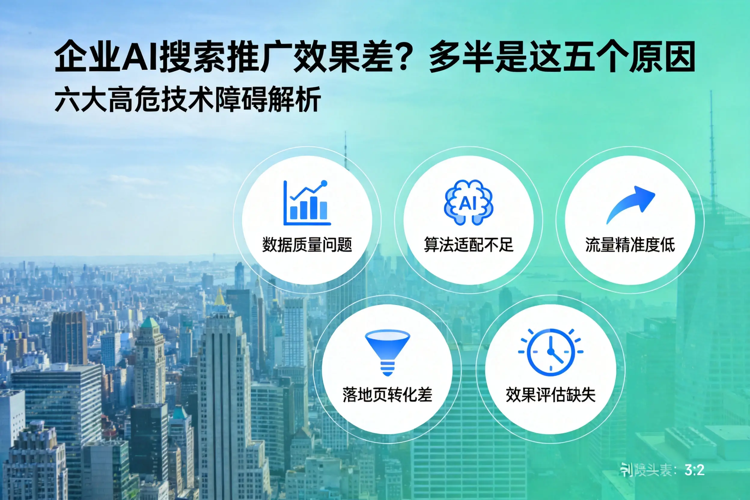蒙城企业AI搜索推广效果差?多半是这五个原因