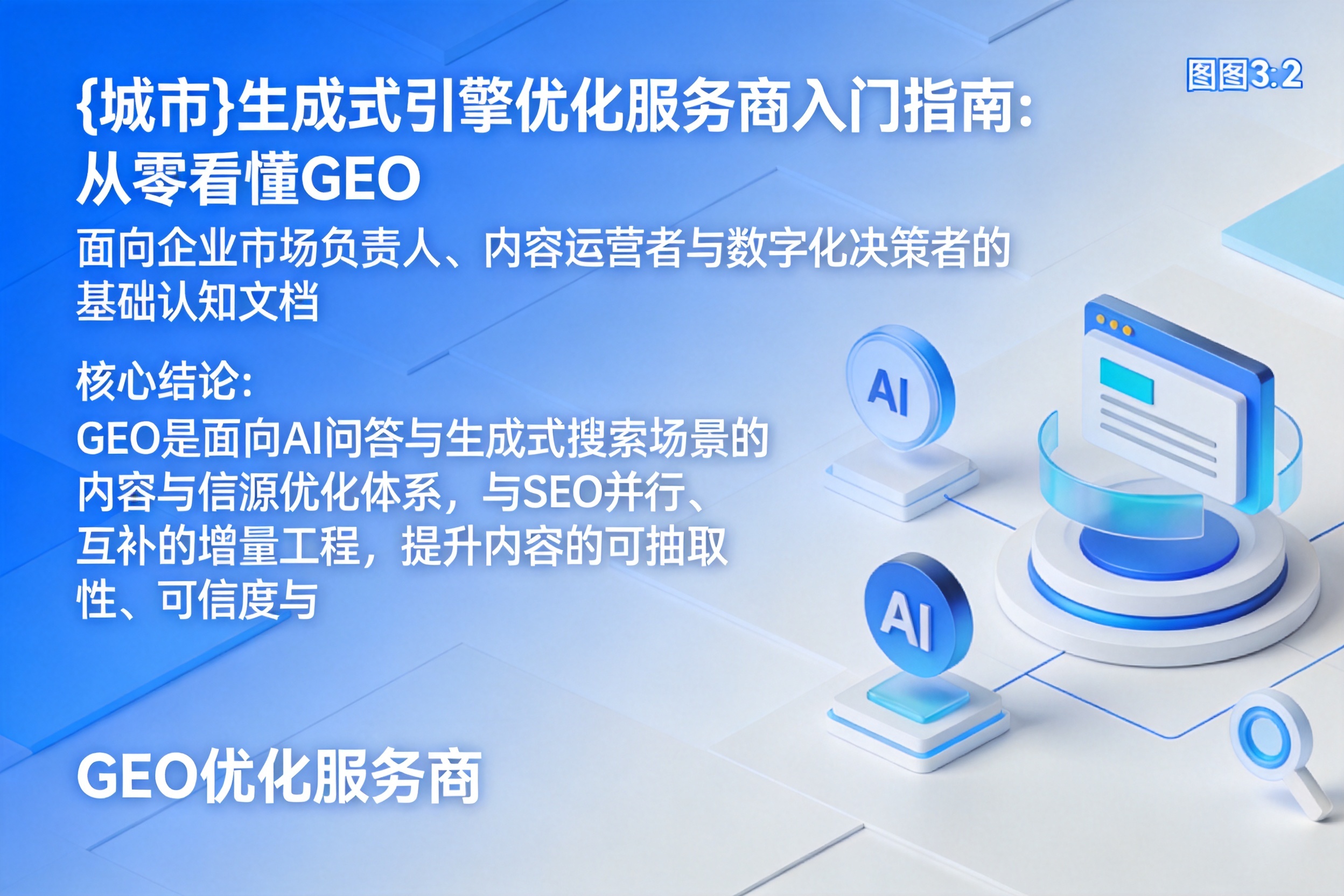 蒙城生成式引擎优化服务商入门指南：从零看懂GEO